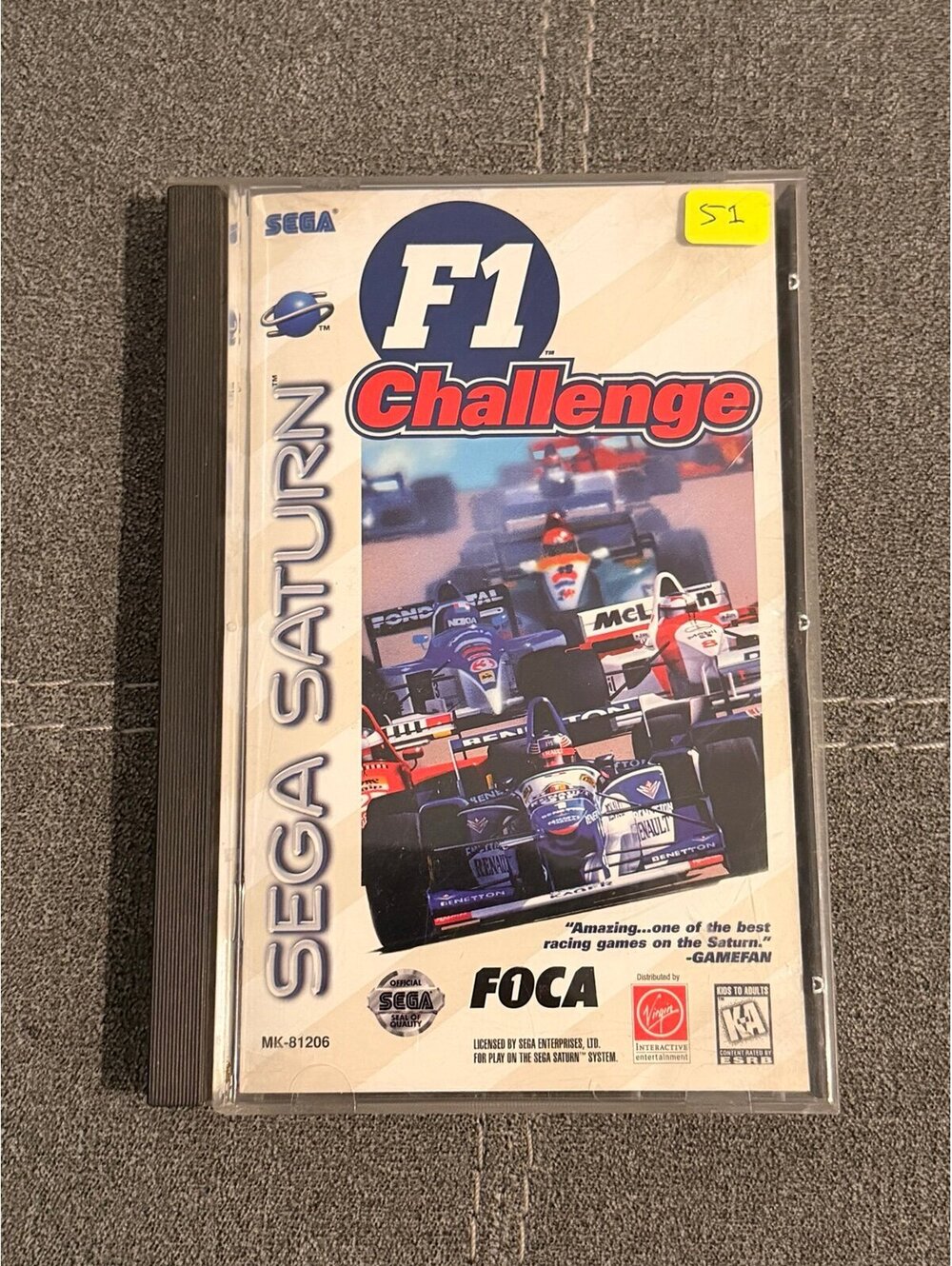 F1 Challenge for Sega Saturn